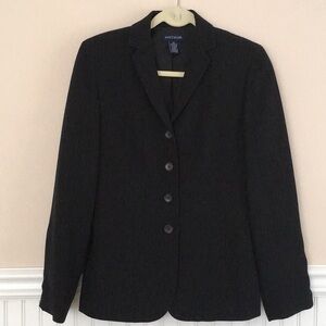 Ann Taylor Pinstripe Suit